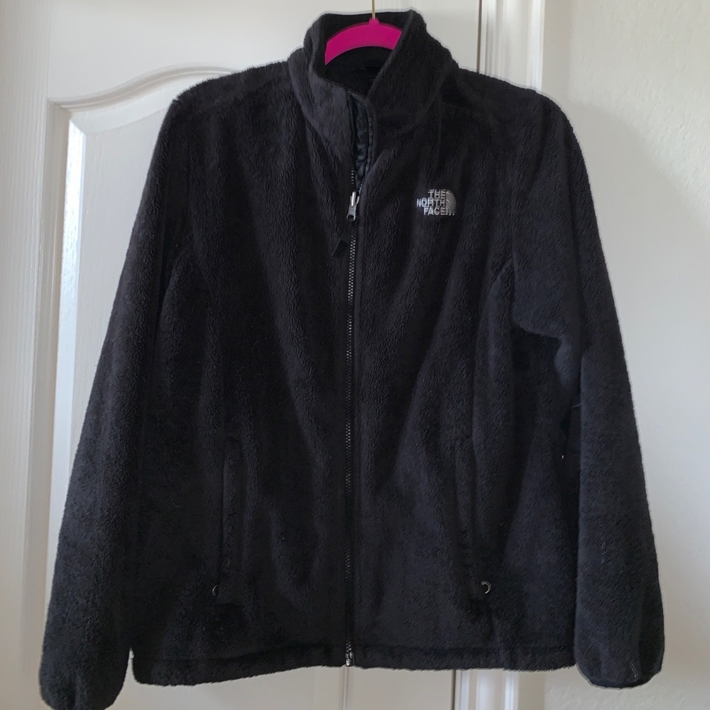Fuzzy North Face Jacket